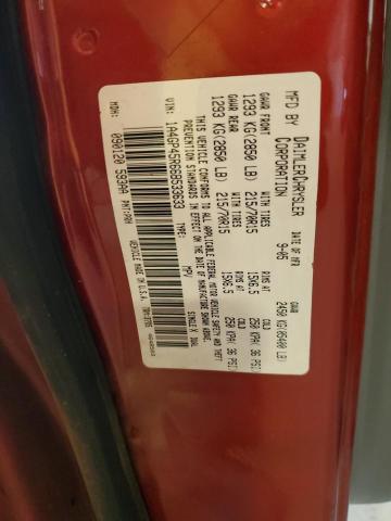 1A4GP45R66B533633 - 2006 CHRYSLER TOWN & COU 勃艮第红 照片 13