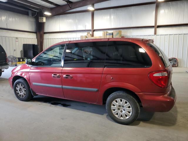 1A4GP45R66B533633 - 2006 CHRYSLER TOWN & COU 勃艮第红 照片 2