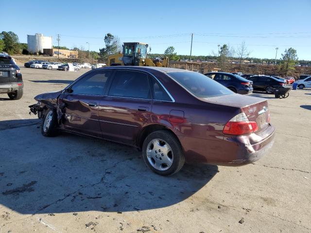 4T1BF28B04U360212 - 2004 TOYOTA AVALON XL RED photo 2