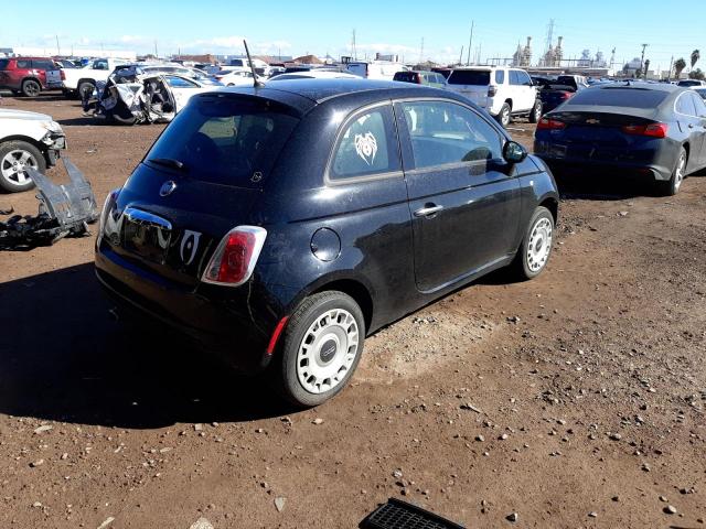 3C3CFFARXFT750081 - 2015 FIAT 500 POP BLACK photo 3