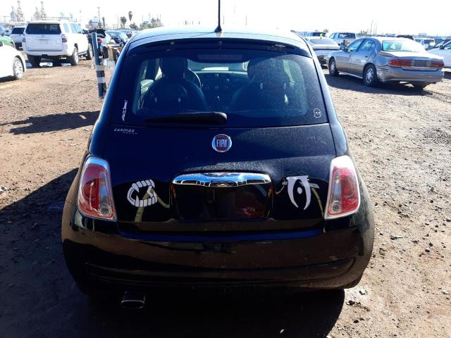 3C3CFFARXFT750081 - 2015 FIAT 500 POP BLACK photo 6