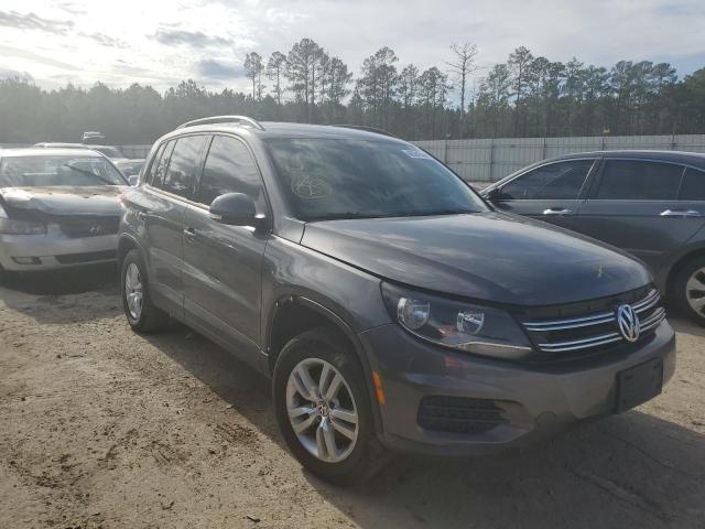 WVGBV7AX1FW503620 - 2015 VOLKSWAGEN TIGUAN S GRAY photo 4