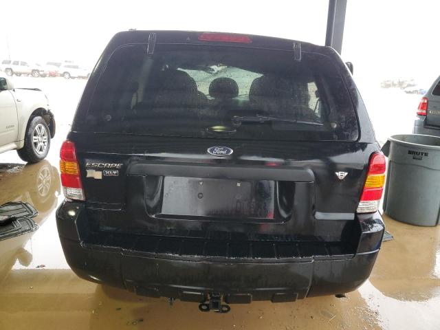 1FMYU03177KA59262 - 2007 FORD ESCAPE XLT BLACK photo 6