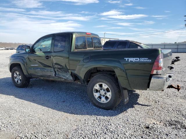 5TFUU4EN1DX053692 - 2013 TOYOTA TACOMA GREEN photo 2