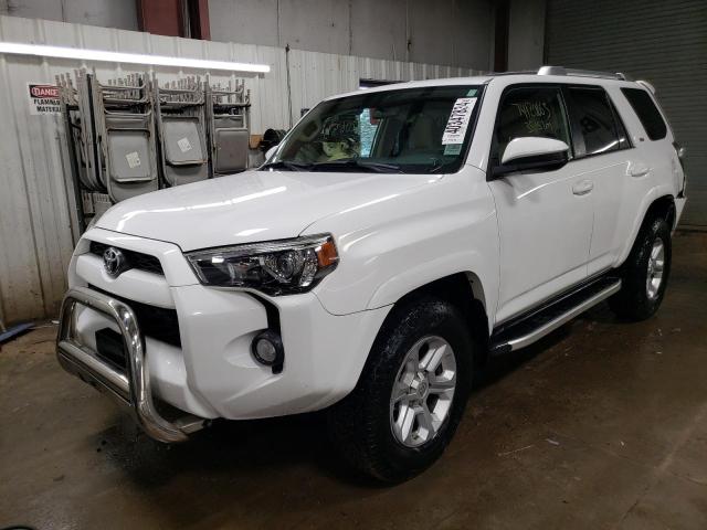 JTEBU5JR9E5176980 - 2014 TOYOTA 4RUNNER SR5 WHITE photo 1