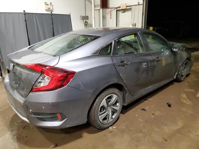 2HGFC2F61MH513821 - 2021 HONDA CIVIC LX GRAY photo 3