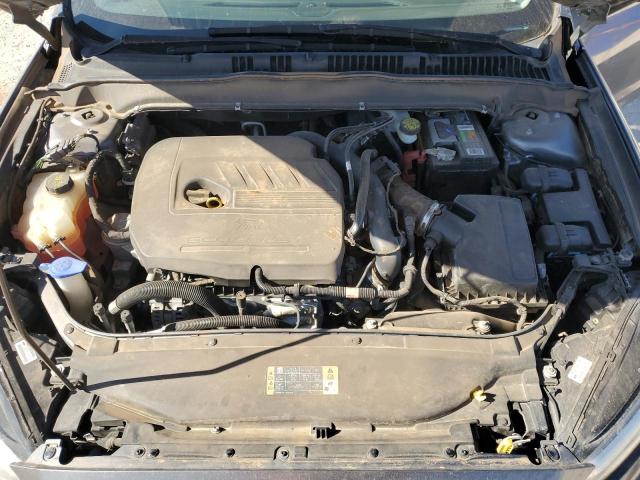 3FA6P0HD8ER378609 - 2014 FORD FUSION SE GRAY photo 11