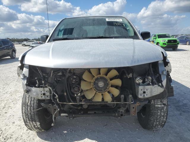 1N6AD0ER4BC420388 - 2011 NISSAN FRONTIER S SILVER photo 5