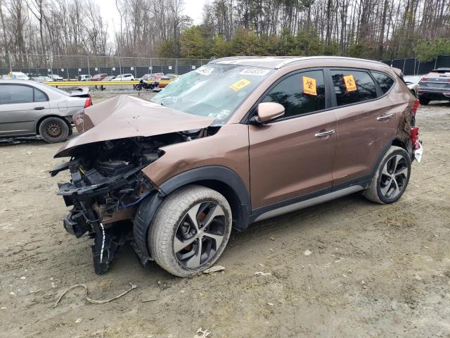 KM8J3CA21HU325995 - 2017 HYUNDAI TUCSON LIMITED TAN photo 1