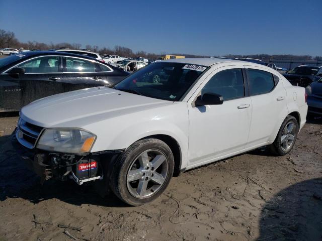 1C3CDZAB2EN108480 - 2014 DODGE AVENGER SE WHITE photo 1