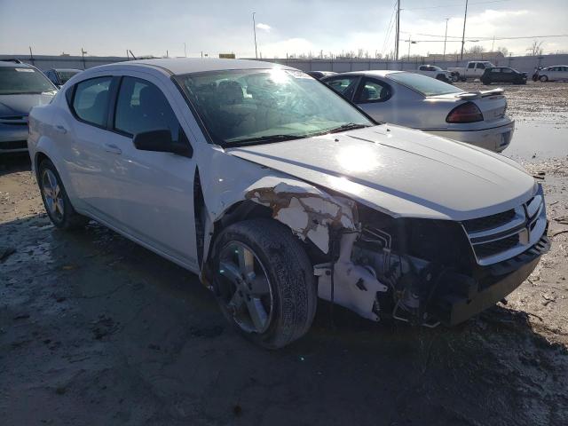 1C3CDZAB2EN108480 - 2014 DODGE AVENGER SE WHITE photo 4