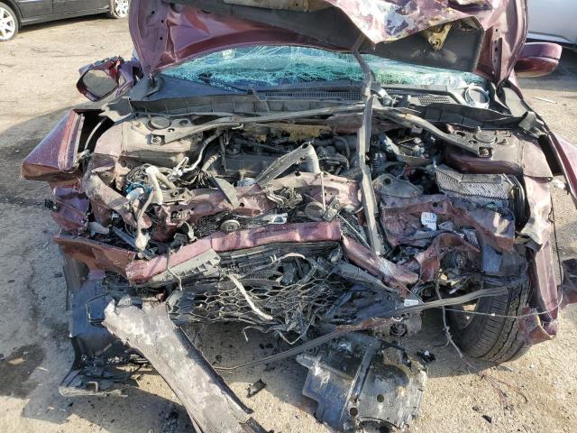 1HGCR2F80EA298659 - 2014 HONDA ACCORD EXL BURGUNDY photo 11