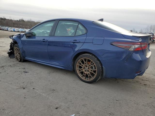 4T1G11BK8PU105643 - 2023 TOYOTA CAMRY SE NIGHT SHADE BLUE photo 2