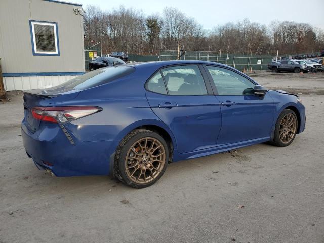 4T1G11BK8PU105643 - 2023 TOYOTA CAMRY SE NIGHT SHADE BLUE photo 3