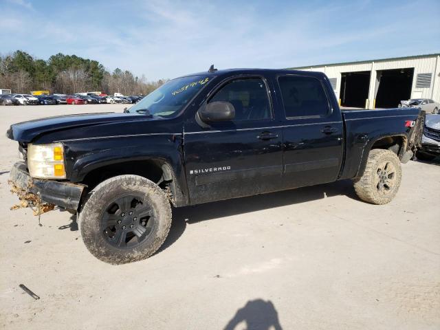 2GCEK13M271577034 - 2007 CHEVROLET SILVERADO K1500 CREW CAB BLACK photo 1