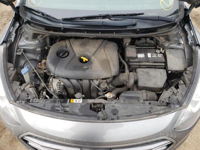 KMHD35LH7GU340767 - 2016 HYUNDAI ELANTRA GT GRAY photo 11