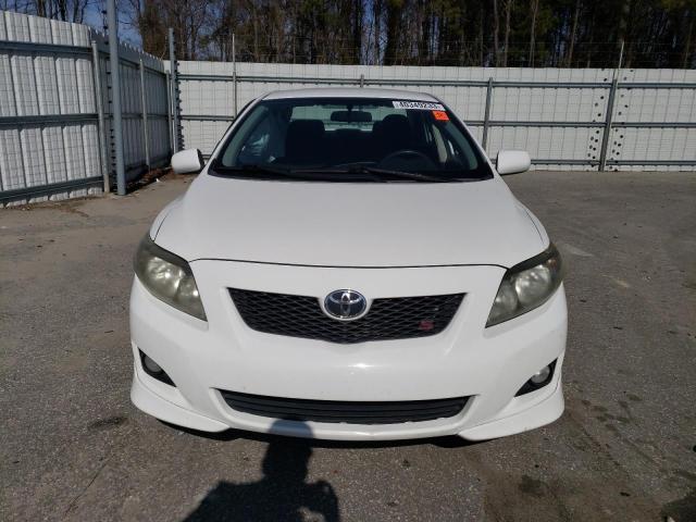 1NXBU4EE9AZ371771 - 2010 TOYOTA COROLLA BASE WHITE photo 5