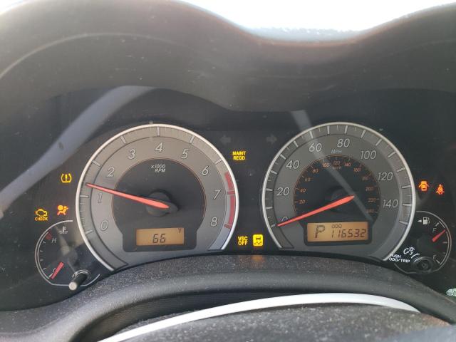 1NXBU4EE9AZ371771 - 2010 TOYOTA COROLLA BASE WHITE photo 9