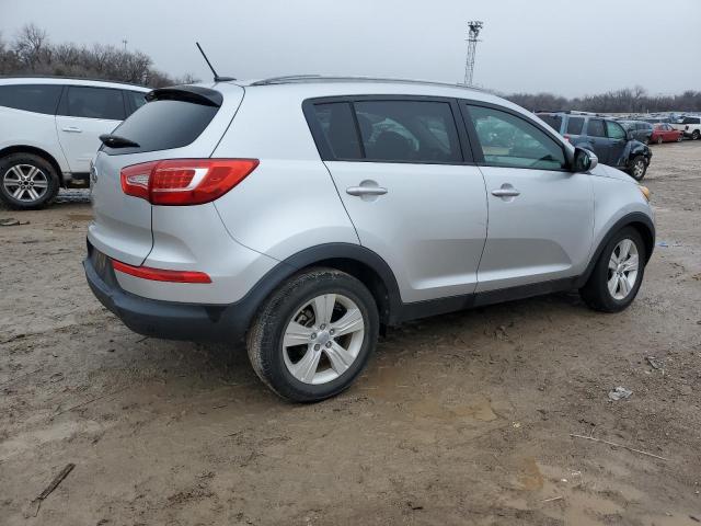 KNDPB3A20C7210765 - 2012 KIA SPORTAGE BASE SILVER photo 3