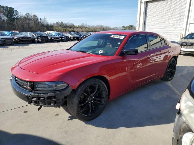 2C3CDXBG0GH292148 - 2016 DODGE CHARGER SE RED photo 1