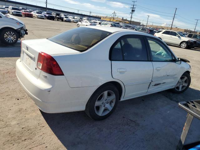 2HGES26754H575701 - 2004 HONDA CIVIC EX WHITE photo 3