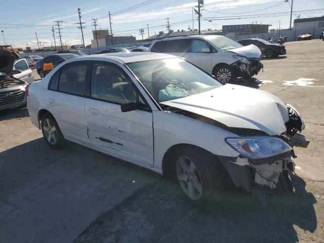 2HGES26754H575701 - 2004 HONDA CIVIC EX WHITE photo 4