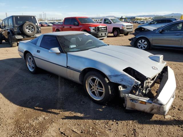 1G1YY0786F5103127 - 1985 CHEVROLET CORVETTE SILVER photo 4