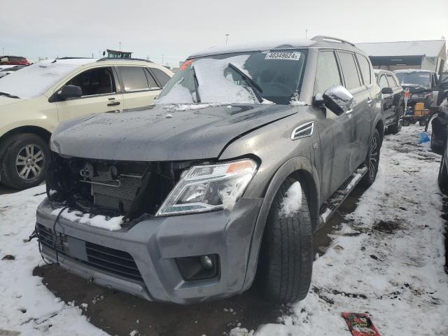 JN8AY2NC4L9620866 - 2020 NISSAN ARMADA SV GRAY photo 1