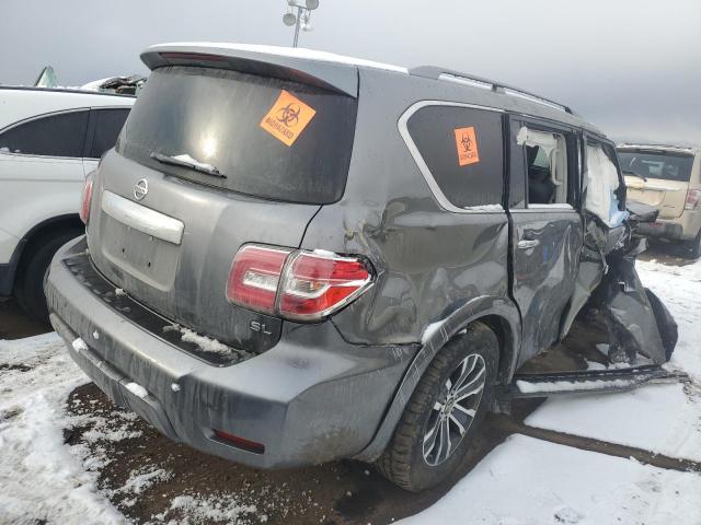 JN8AY2NC4L9620866 - 2020 NISSAN ARMADA SV GRAY photo 3