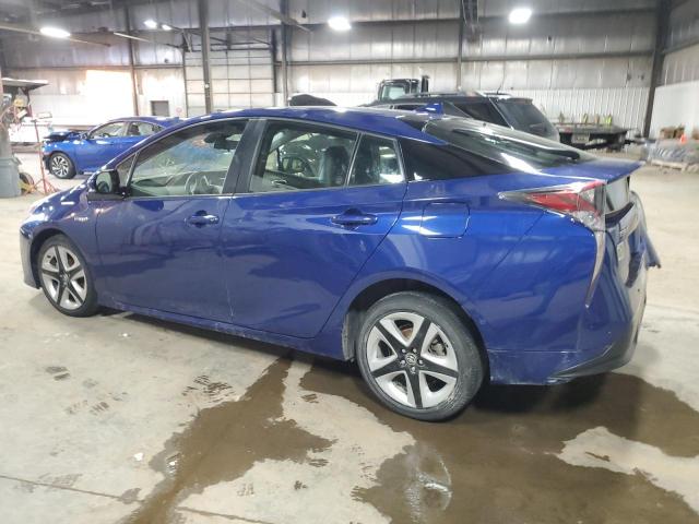 JTDKARFU8H3053429 - 2017 TOYOTA PRIUS BLUE photo 2