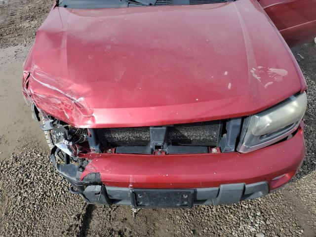 1GNDT13S132369428 - 2003 CHEVROLET TRAILBLAZE RED photo 12