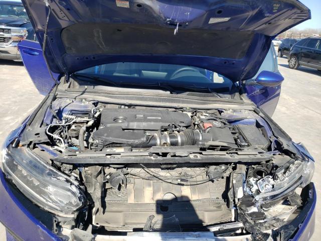 1HGCV2F31KA026794 - 2019 HONDA ACCORD SPORT BLUE photo 11