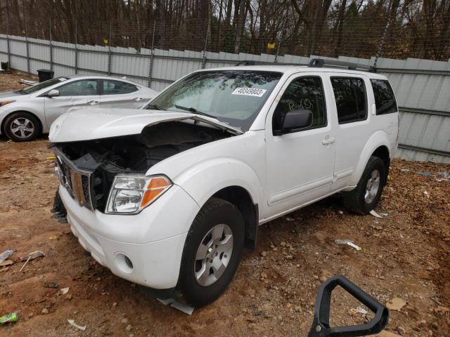 5N1AR18U36C685525 - 2006 NISSAN PATHFINDER LE თეთრი ფოტო 1