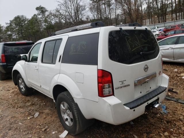 5N1AR18U36C685525 - 2006 NISSAN PATHFINDER LE თეთრი ფოტო 2