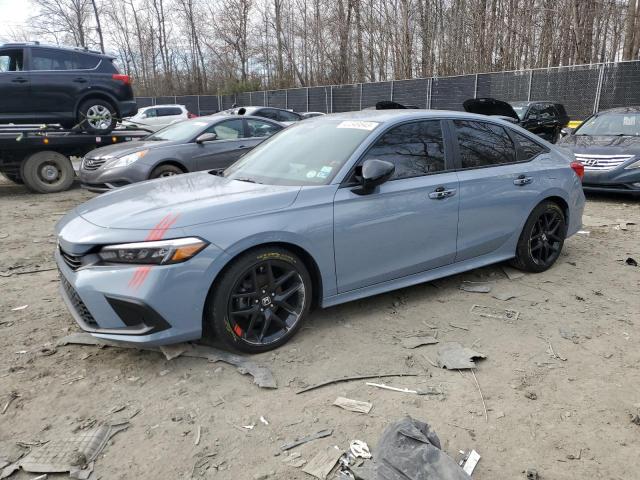 2HGFE2F58NH561562 - 2022 HONDA CIVIC SPORT 灰色 照片 1