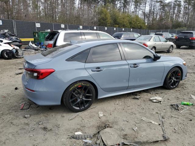 2HGFE2F58NH561562 - 2022 HONDA CIVIC SPORT 灰色 照片 3