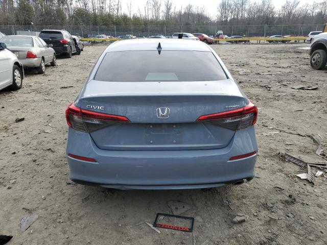 2HGFE2F58NH561562 - 2022 HONDA CIVIC SPORT 灰色 照片 6