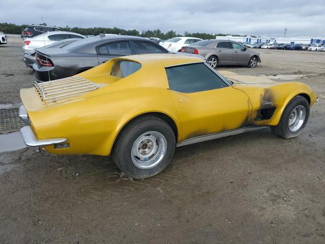 194371S115269 - 1971 CHEVROLET CORVETTE YELLOW photo 3