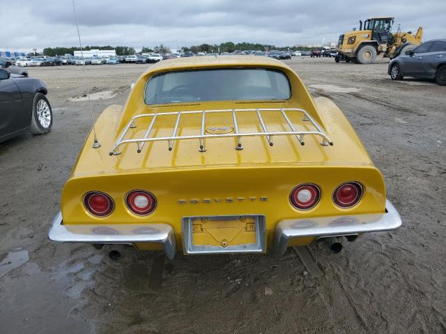 194371S115269 - 1971 CHEVROLET CORVETTE YELLOW photo 6