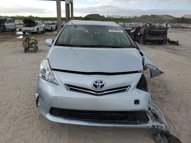 JTDZN3EU5D3256645 - 2013 TOYOTA PRIUS V BLUE photo 5