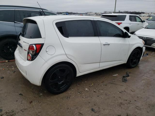 1G1JF6SB7D4139893 - 2013 CHEVROLET SONIC LTZ WHITE photo 3