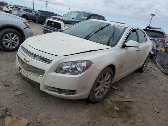 1G1ZE5EB2A4152364 - 2010 CHEVROLET MALIBU LTZ თეთრი ფოტო 1