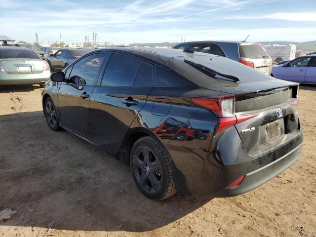 JTDKARFU2L3106876 - 2020 TOYOTA PRIUS L BLACK photo 2