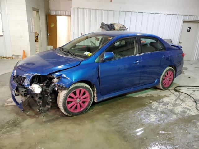 1NXBU40E69Z096234 - 2009 TOYOTA COROLLA BASE BLUE photo 1