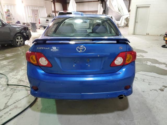 1NXBU40E69Z096234 - 2009 TOYOTA COROLLA BASE BLUE photo 6