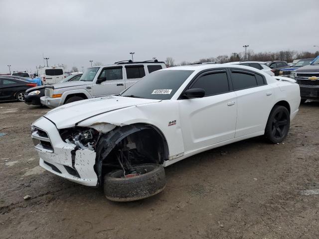 2C3CDXDT4EH296503 - 2014 DODGE CHARGER R/T WHITE photo 1