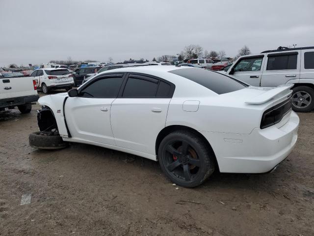 2C3CDXDT4EH296503 - 2014 DODGE CHARGER R/T WHITE photo 2