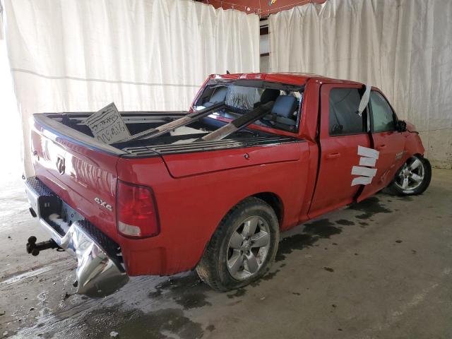 1C6RR7LT2KS598117 - 2019 RAM 1500 CLASS SLT წითელი ფოტო 3