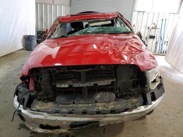 1C6RR7LT2KS598117 - 2019 RAM 1500 CLASS SLT წითელი ფოტო 5