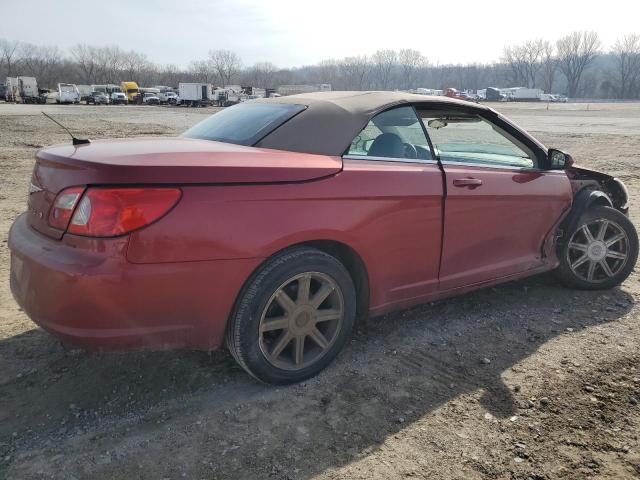 1C3LC55R48N681940 - 2008 CHRYSLER SEBRING TOURING BURGUNDY photo 3